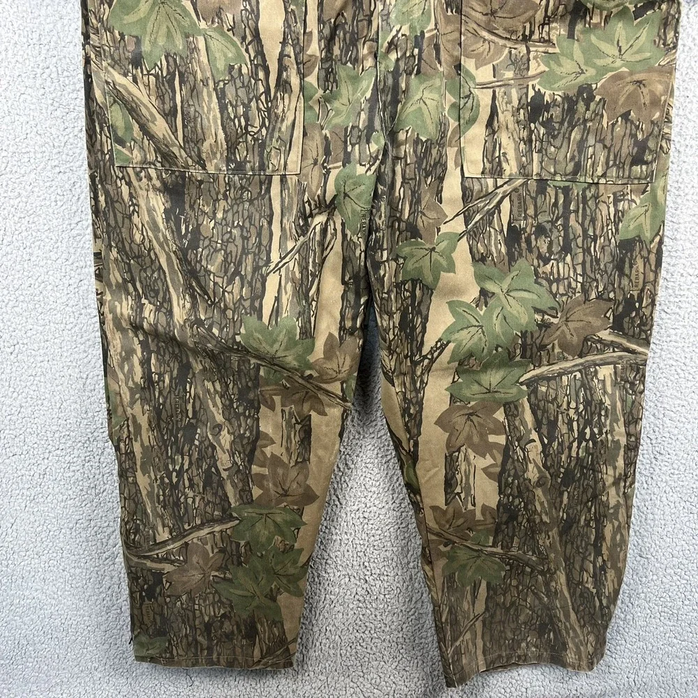 VTG 1-Piece Trebark Camouflage Coveralls‎ Hunting Jumpsuit USA Made Men's XL